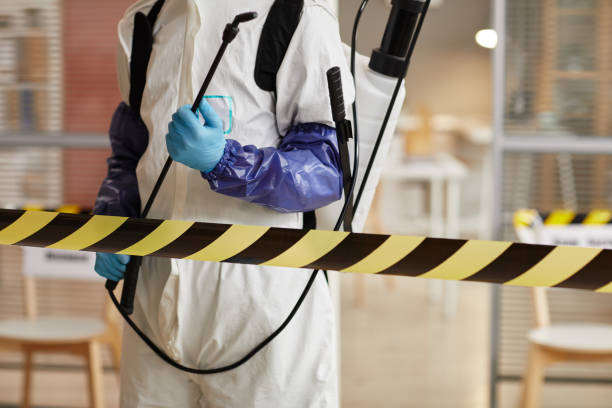 Professional Blood Cleanup technician working in Mcclellan, CA